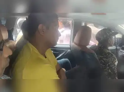 चैतन्य बघेल की गिरफ्तारी के विरोध में कांग्रेस का प्रदर्शन 2 image 8
