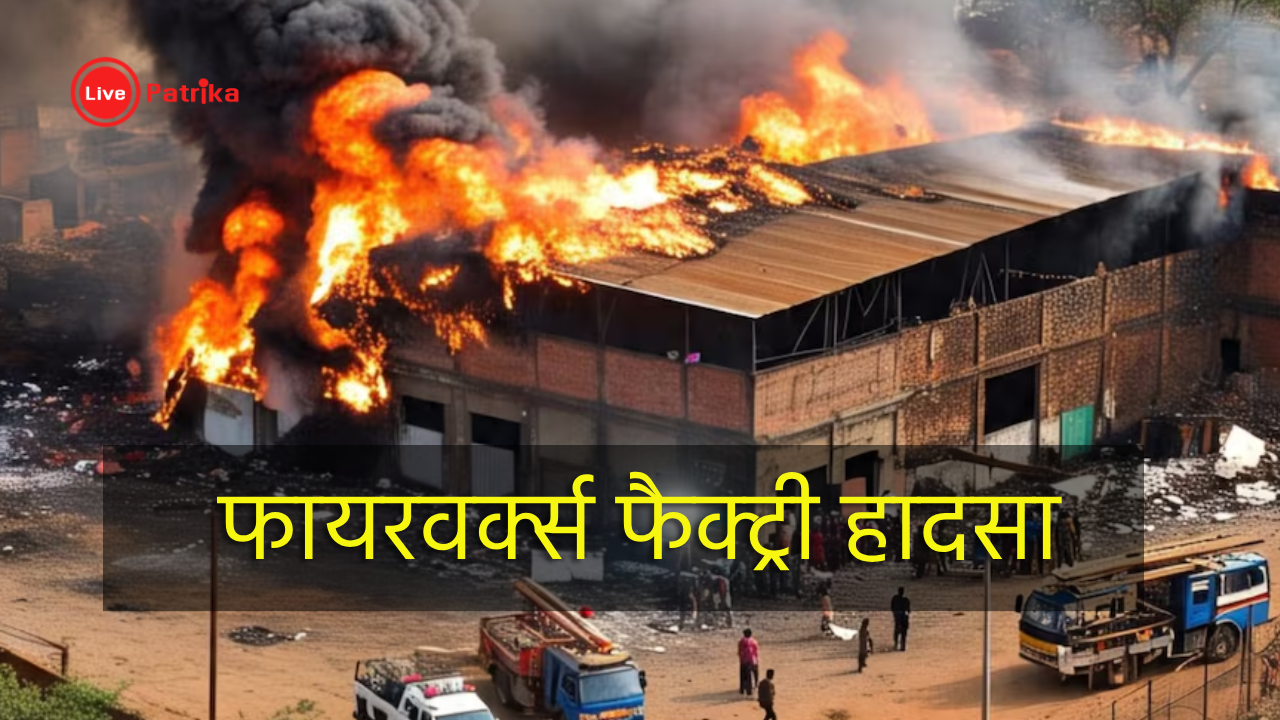 तमिलनाडु के शिवकाशी में फायरवोर्क्स फैक्ट्री हादसा