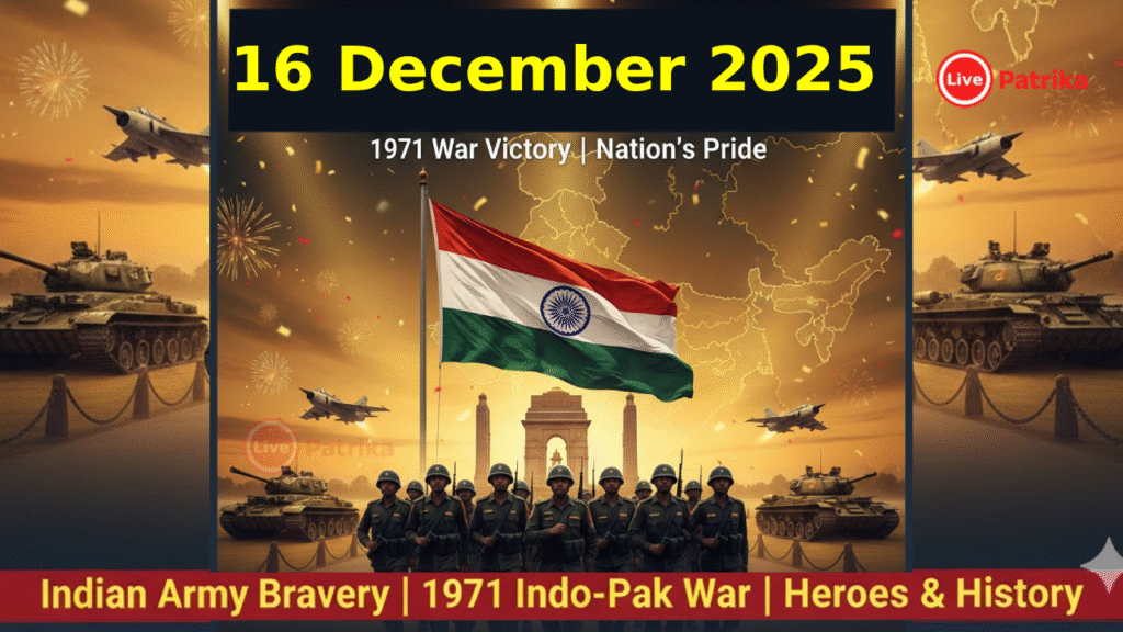 16 December 2025: Vijay Diwas Special