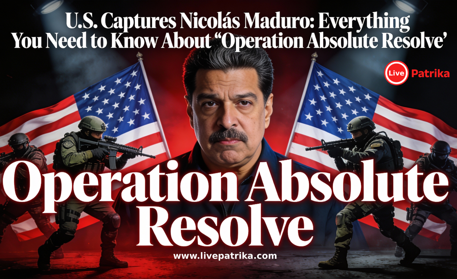 U.S. Captures Nicolás Maduro: Operation Absolute Resolve 8 U.S. Captures Nicolás Maduro
